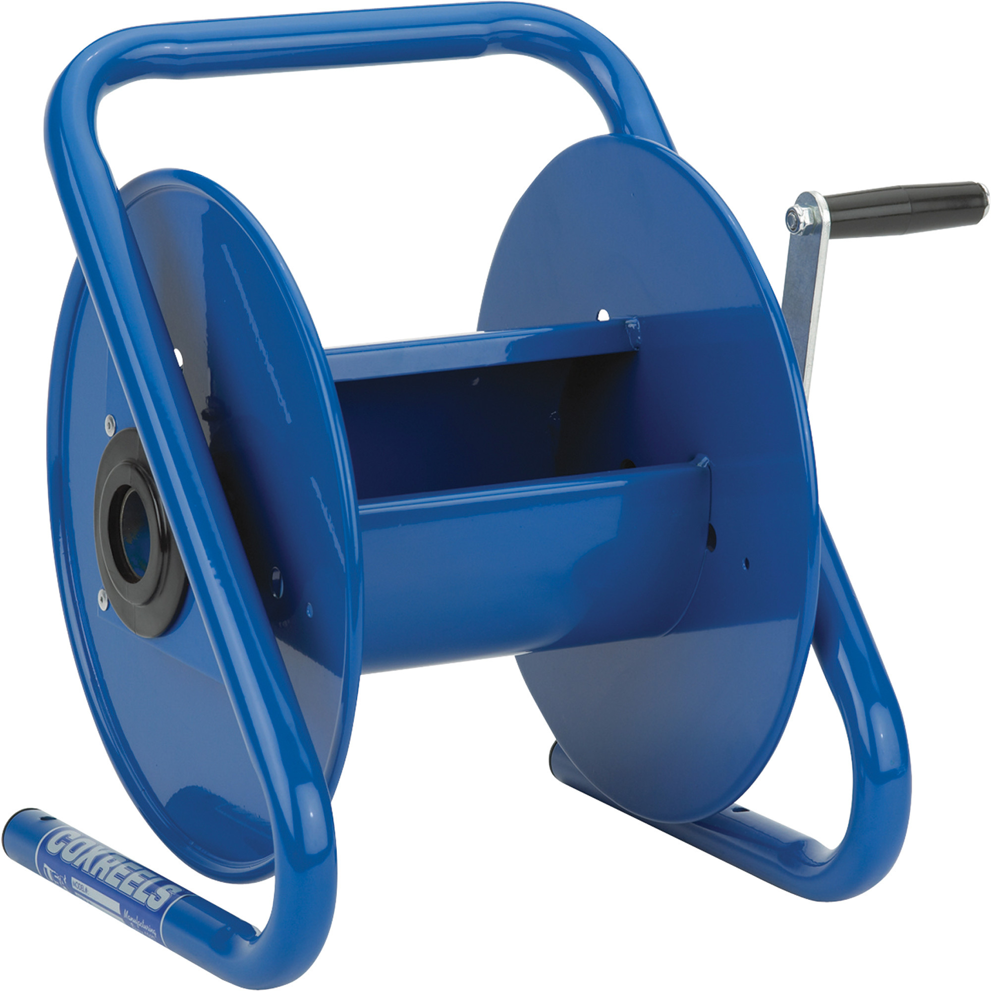 Coxreels 112Y Series Hand-Crank Extension Cord Storage Reel, Model# 112Y-8-CM